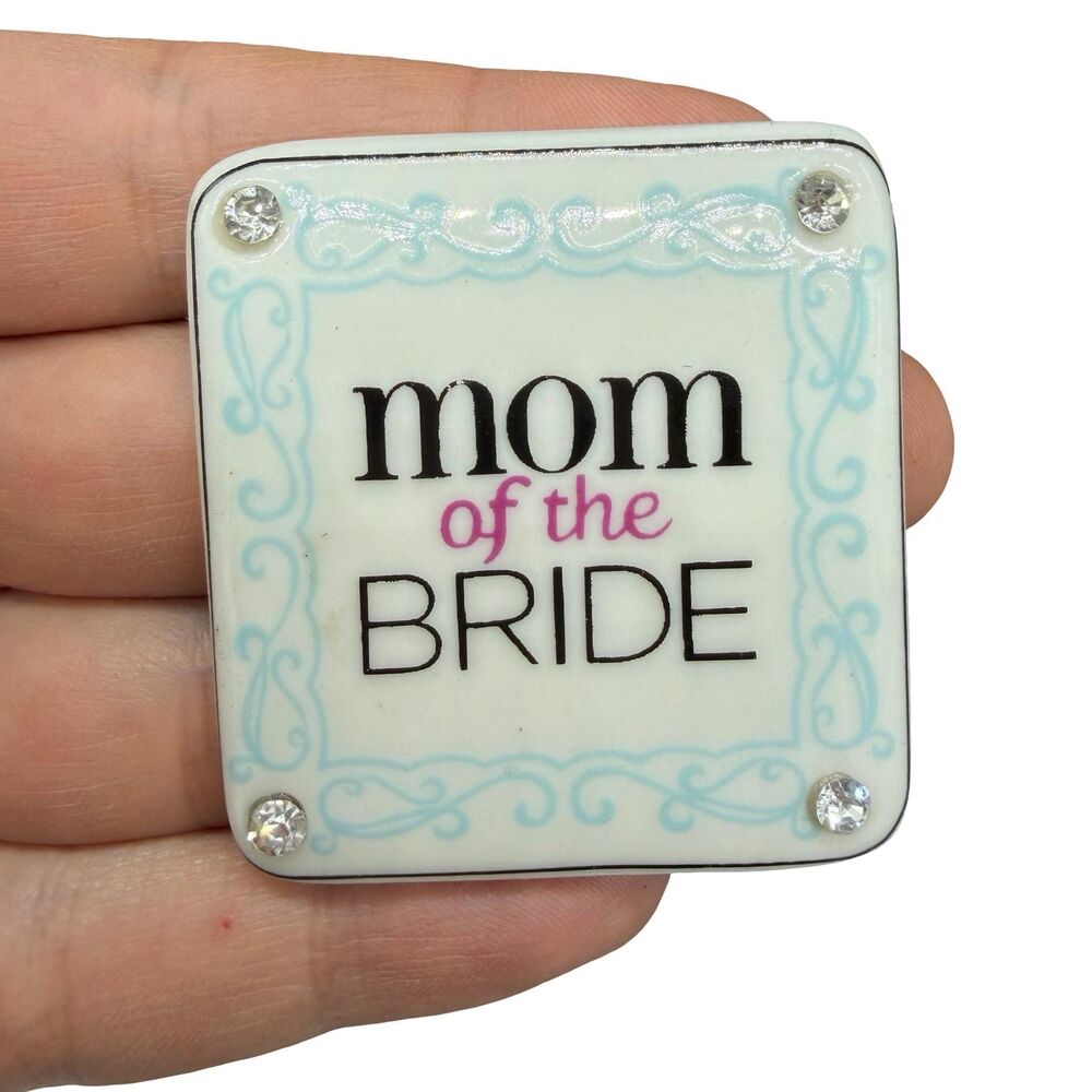 Vintage Jewelry Mother of the bride pin mom of the bride jewelry